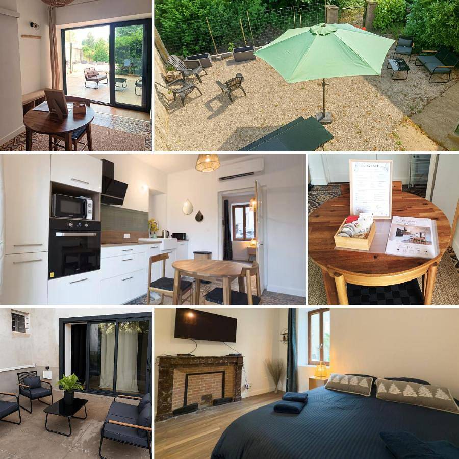 Appartement entier, One-Bedroom Apartment in Saint-Didier-sur-Chalaronne, Région de Bourg-en-Bresse