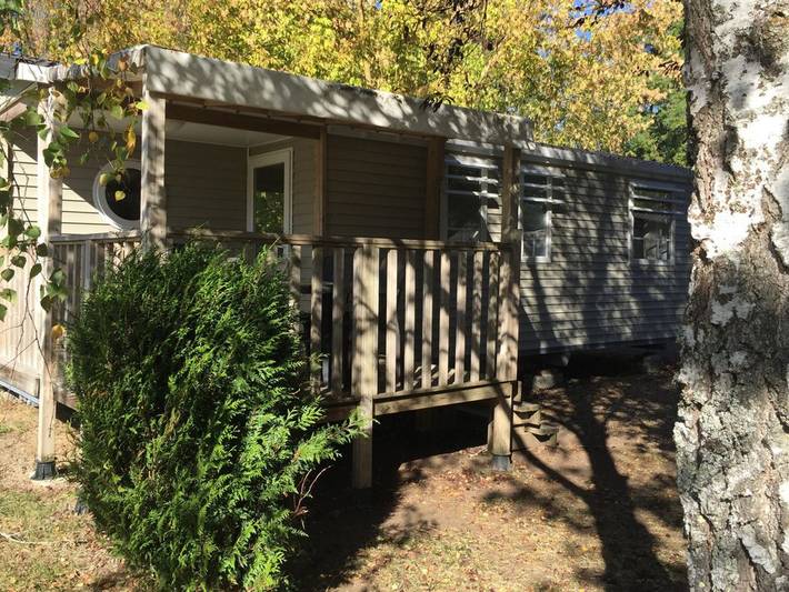 Mobil home pour 6 personnes, avec terrasse - 1