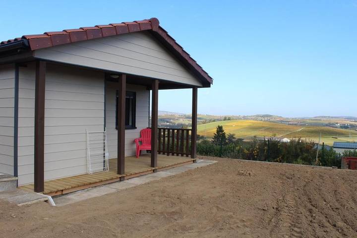Gîte pour 4 personnes, avec Terrasse et Vue à Saint-Romain-de-Popey