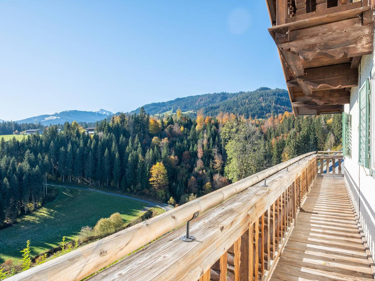 Rustiek landhuis met prachtig uitzicht en sauna in Hopfgarten im Brixental, Kaisergebirge