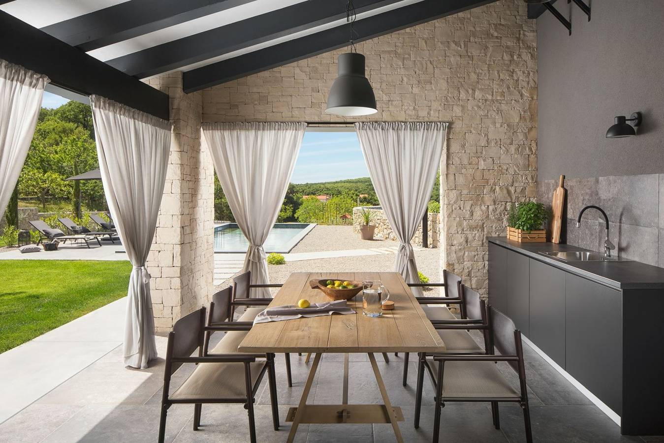 Villa Vizzani in Ripenda, Eastcoast Istria
