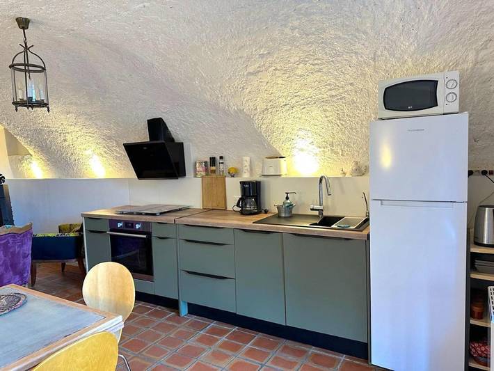 Location de vacances pour 4 personnes, avec piscine ainsi que vue et jardin à Saint-Paul-la-Coste - 3