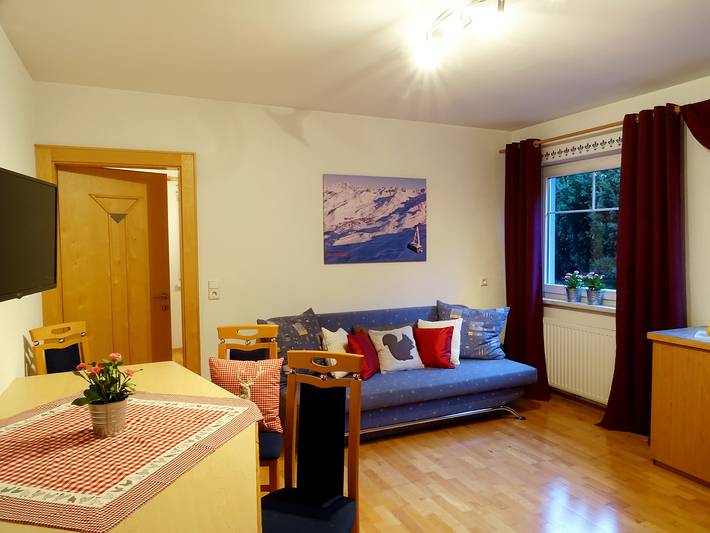 Ganze Wohnung, "App 2-4 Personen" in der Ferienwohnung Haus Alpenjuwel in der Nähe mehrerer Skigebiete in Tuxer Alpen, Hippach