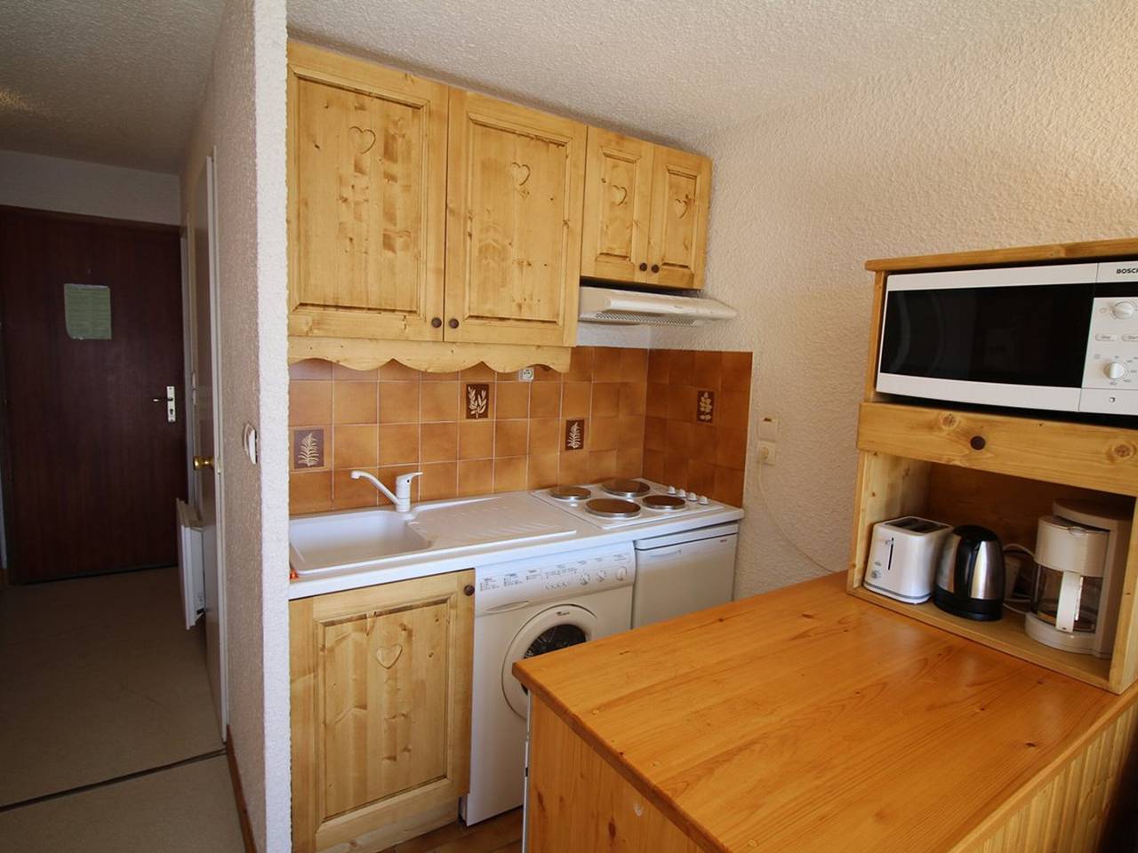 Appartement entier, Studio cabine 4 pers à 250m des pistes - Vue Meije in Auris, Parc national des Écrins