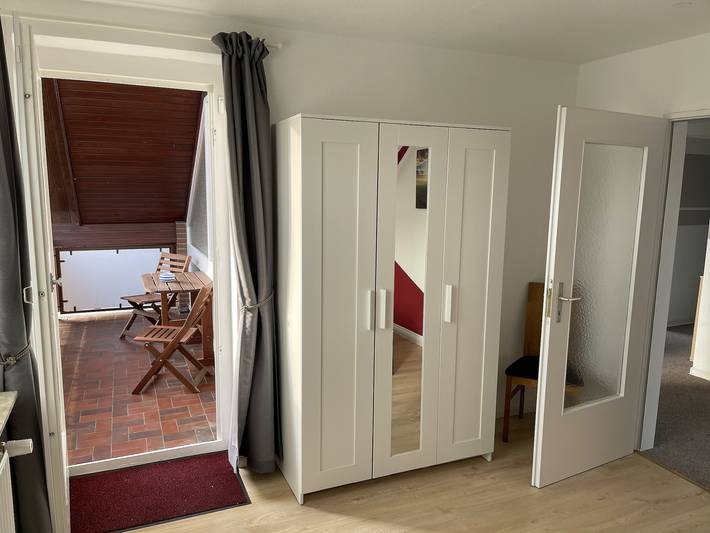 Ferienwohnung für 4 Personen, mit Seeblick und Garten in Glückstadt
