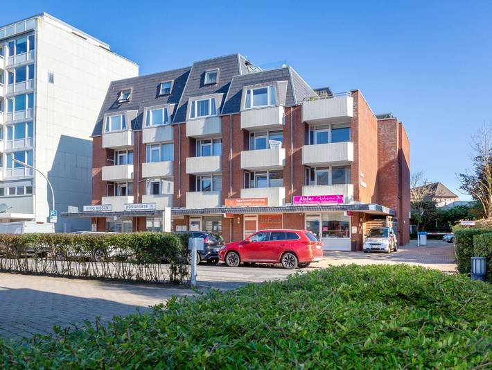 Ganze Ferienwohnung, Ornum 17 - Haus Ornum: Modernes 1-Zimmerappartement mit Schwimmbad in Westerland, Sylt (Gemeinde)