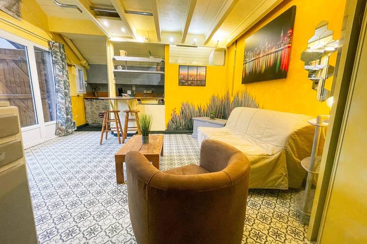 Studio entier, #M1 | La maisonnette des 3 ponts 🏡 | Terrasse in Saint-Égrève, Isère