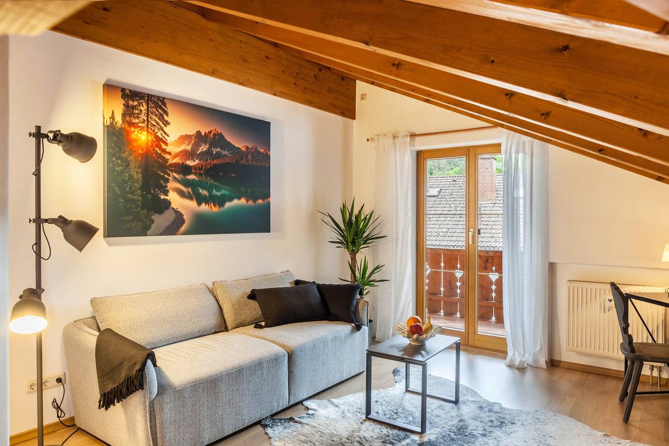 Appartement entier, Appartement "Alpblick Zugspitze" avec vue sur les montagnes, balcons et Wi-Fi in Garmisch-Partenkirchen, Alpes bavaroises