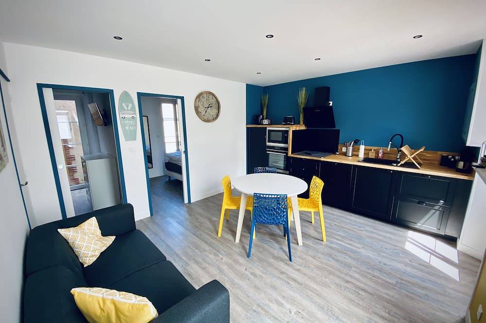 Entire apartment, Gîte « Au Bord des Embruns » 4 Personnes au Cœur des Plages du Débarquement in Saint-Benoît-de-l'Aure, Bayeux region