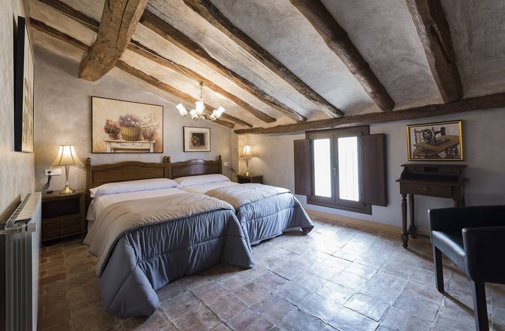 Habitación para 4 personas, con Balcón en Navarra