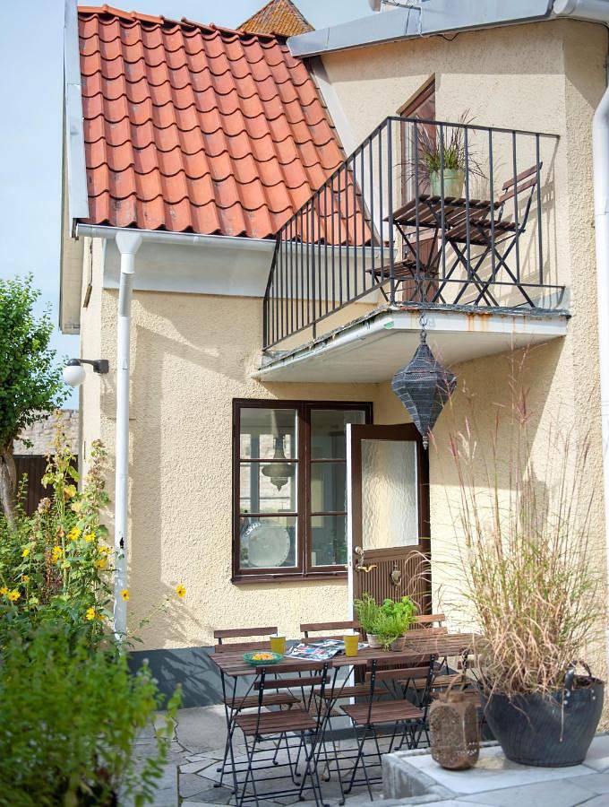 Hus för 8 Personer, med trädgård samt utsikt och sjöutsikt i Visby