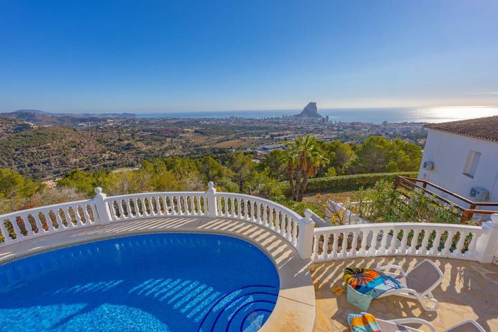 Villa für 4 Personen, mit Terrasse und Garten, mit Haustier in Calpe - 3