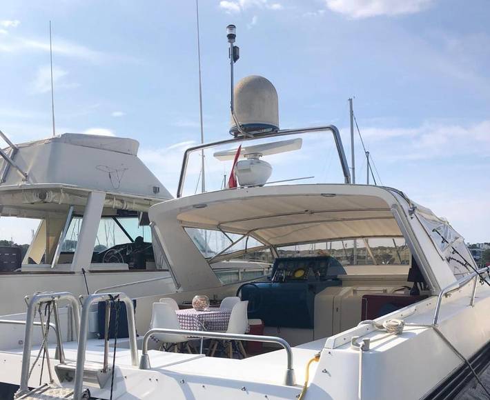 Boot für 4 Personen, mit Terrasse und Seeblick sowie Ausblick in Venedig