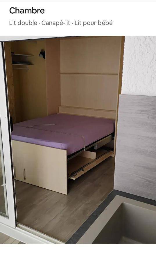 Appartement entier, T1 28m2 en Rdc avec jardin et piscine in Cabestany, Côte méditerranéenne (France)