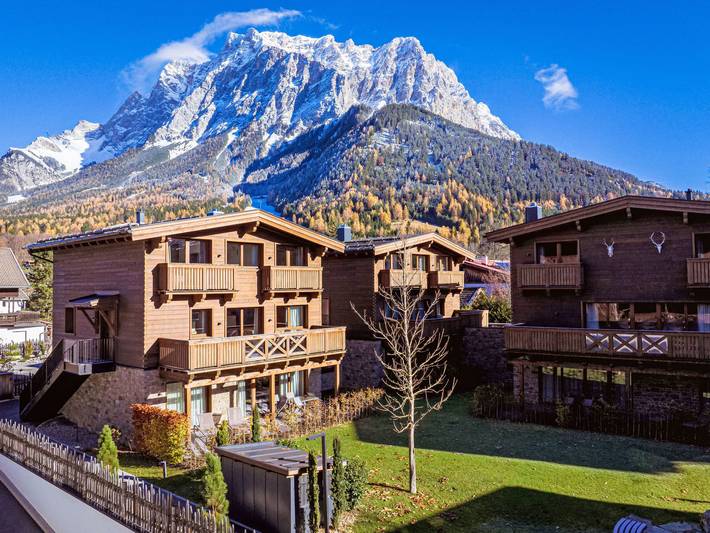 Hütte für 4 Personen, mit Balkon und Sauna in Ehrwald