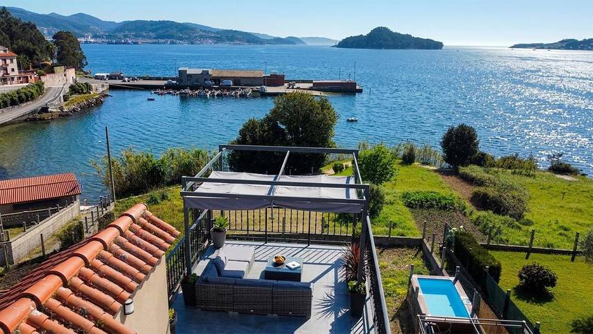 Ferienhaus für 6 Personen, mit Kinderpool und Pool sowie Garten und Ausblick, mit Haustier - 1