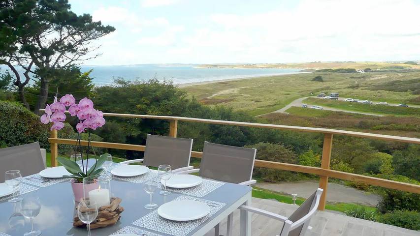 Maison de vacances pour 8 personnes, avec jardin, animaux acceptés à Plonévez-Porzay