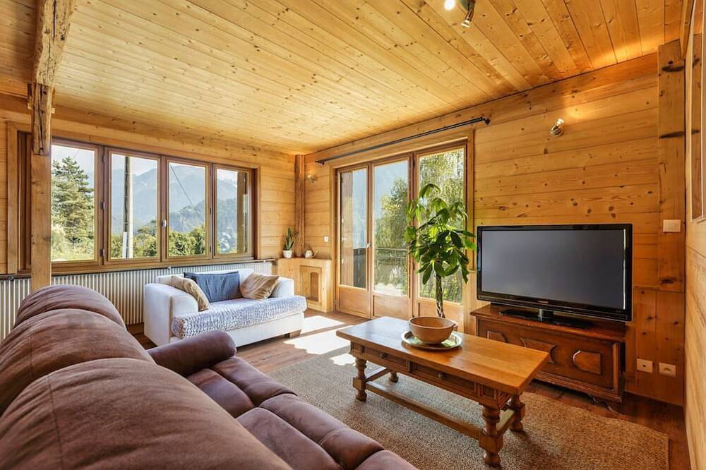 Ganze Wohnung, Passy - Appart 7pax | View Valley Mounts | Balcony | Bright in Passy, Pays du Mont-Blanc