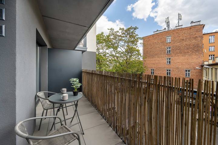 Studio für 2 Personen, mit Balkon/Terrasse, mit Haustier in Breslau - 3