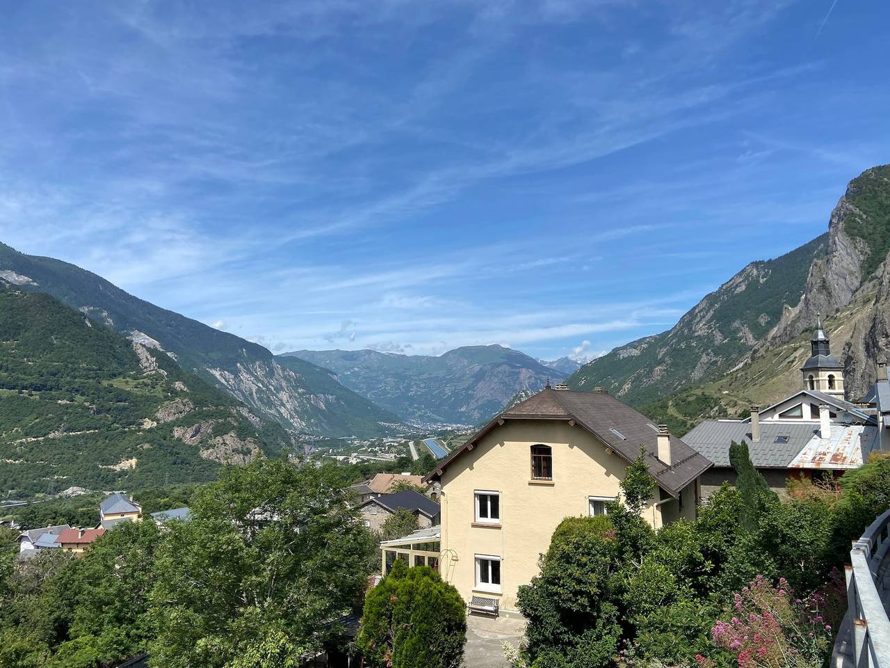Ferienhaus „Les Hauts de Saint Martin“: Südblick auf die Berge in Saint-Martin-de-la-Porte, Vanoise-Massiv