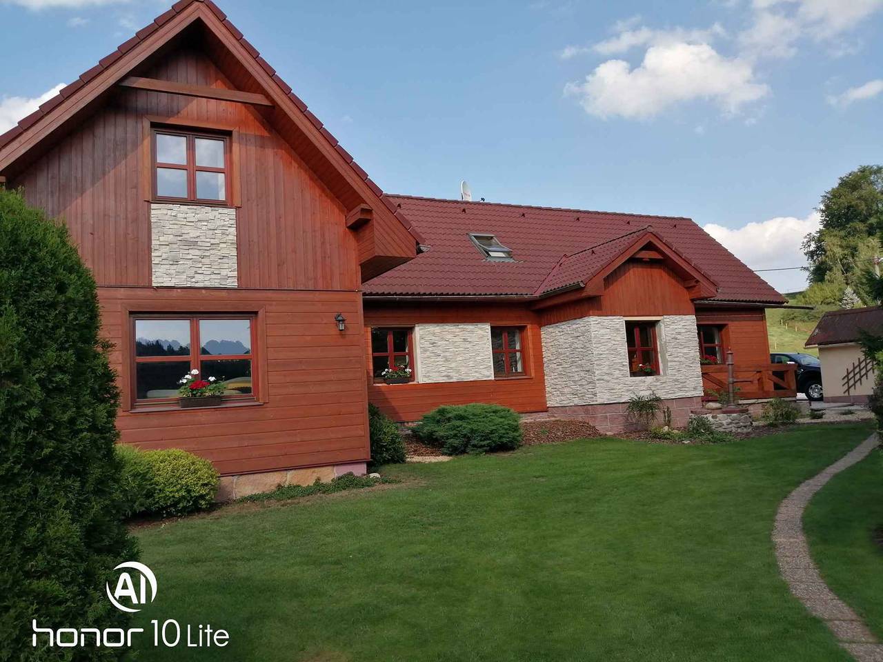 Ferienhaus mit Außenpool und Spielplatz  in Horní Olešnice, Region Trautenau