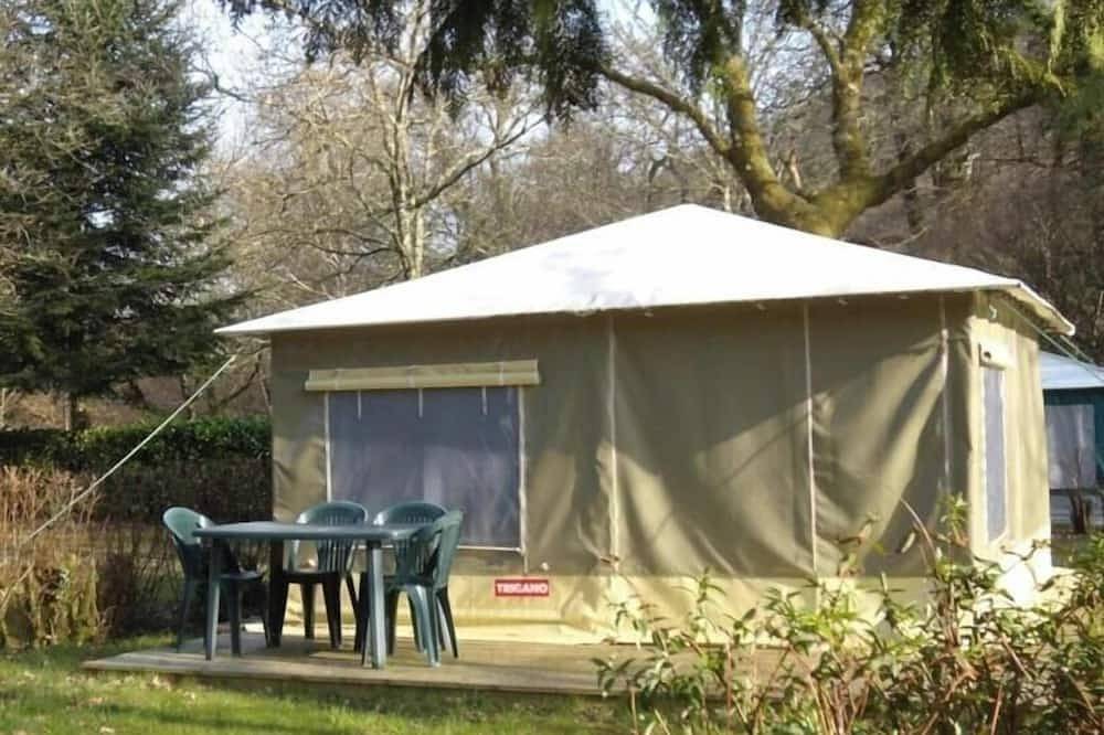 Zecamping 3* piscine chauffée dog friendly locatif 20m2 4 pers in Huelgoat, Châteaulin und Umgebung