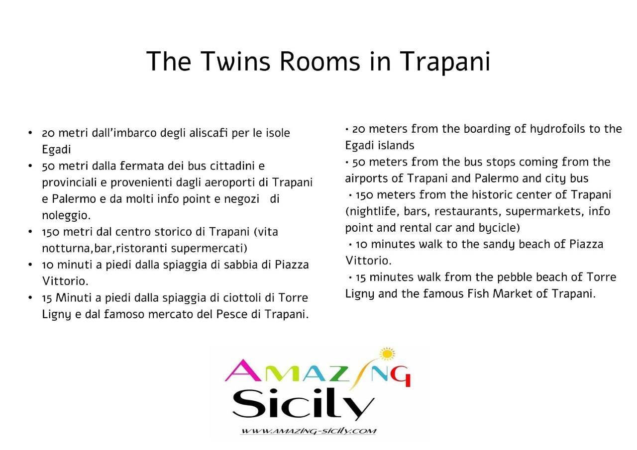 Double Room with Private Bathroom in Trapani, Provincie Trapani
