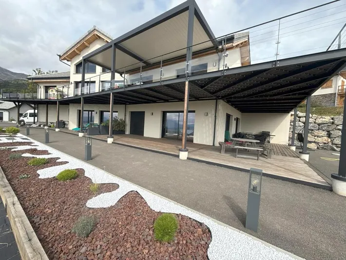 Appartement de vacances pour 5 personnes, avec vue ainsi que jardin et vue sur le lac - 1