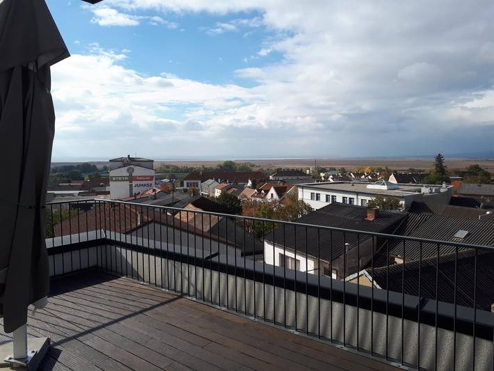 Ferienwohnung für 2 Personen, mit Balkon und Terrasse sowie Seeblick und Ausblick im Burgenland - 2