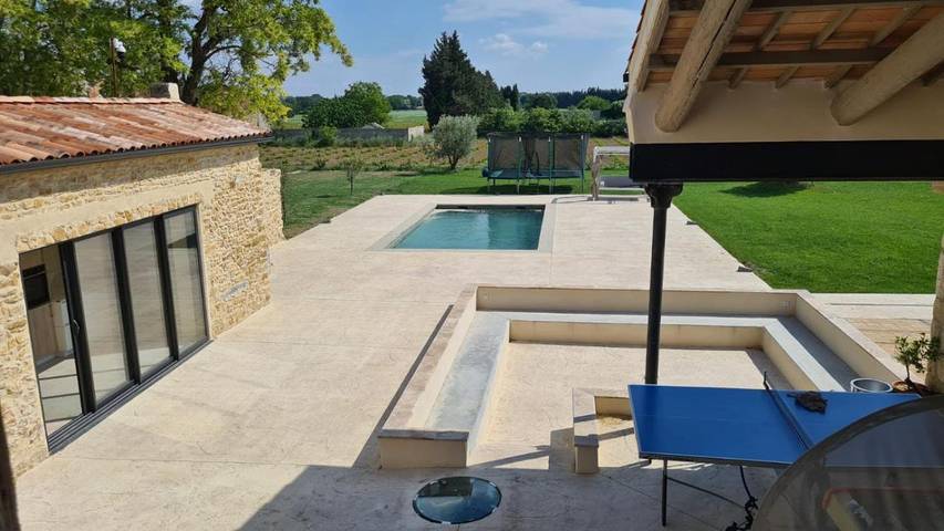 Villa pour 11 personnes, avec piscine et jardin à Orange - 4