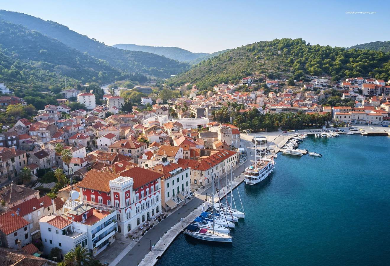 Ganze Wohnung, Apartments Mat in Vis Stadt, Split-Dalmatien