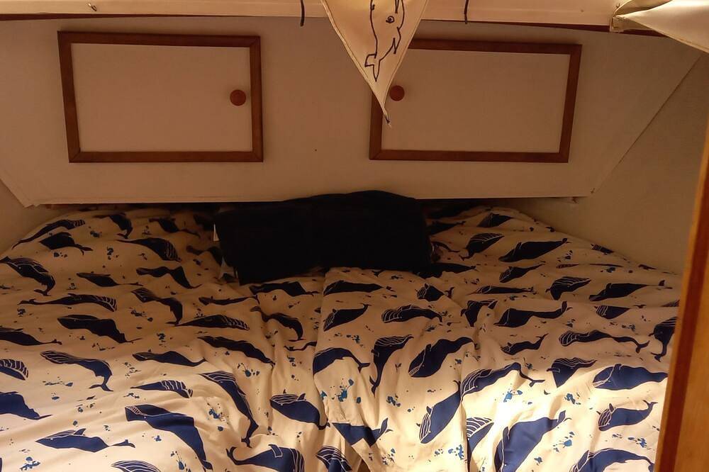 Elegant 35m² houseboat with sheltered terrace for 4 people in Saint-Gilles, Nimes und Umgebung