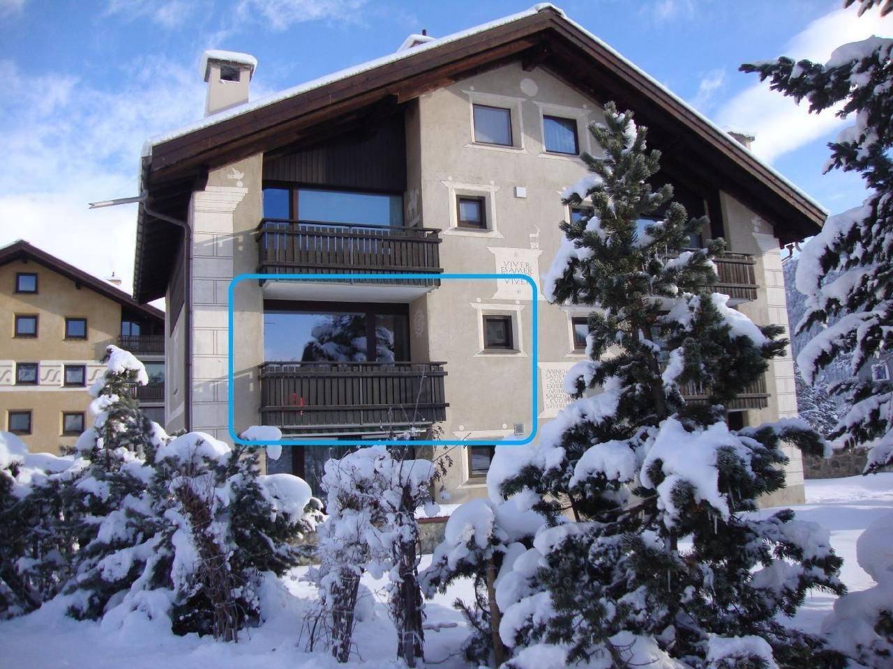 Geheel appartement, Chesa Arettas in Bever, Oberengadin