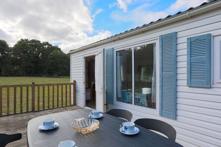 Camping für 4 Personen, mit Garten in der Bretagne - 2