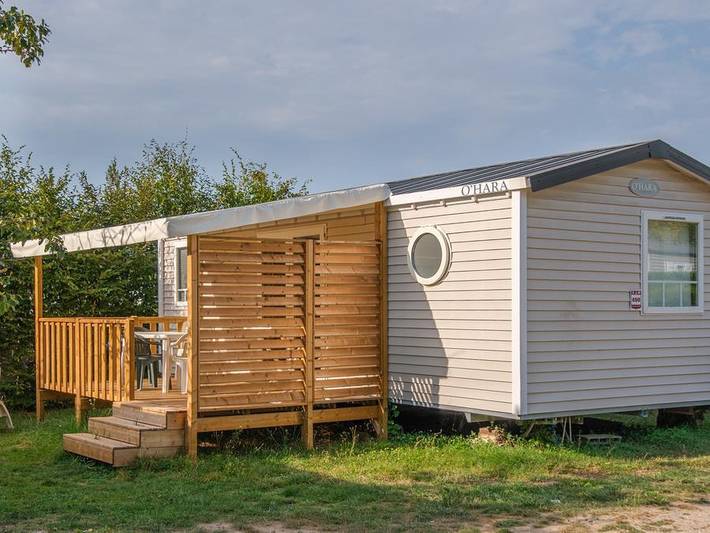 Mobil home pour 4 personnes, avec bassin pour enfant, animaux acceptés à Sainte-Catherine-de-Fierbois - 2