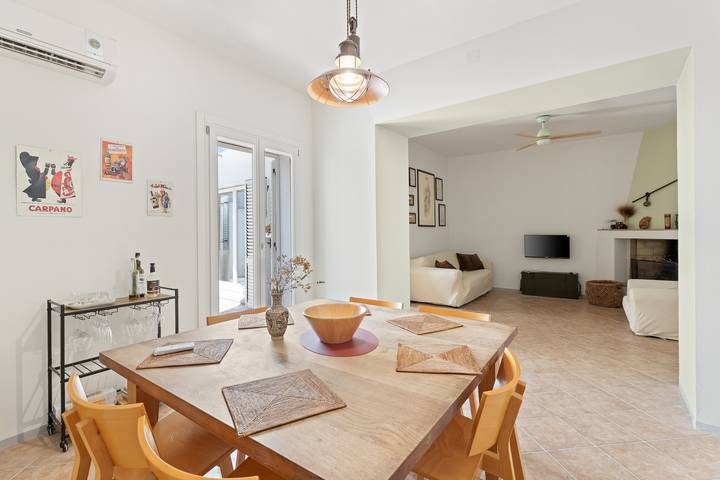 Maison de vacances 'I Tre Nuraghi' avec vue sur les montagnes, Wi-Fi et climatisation in Tresnuraghes, Planargia
