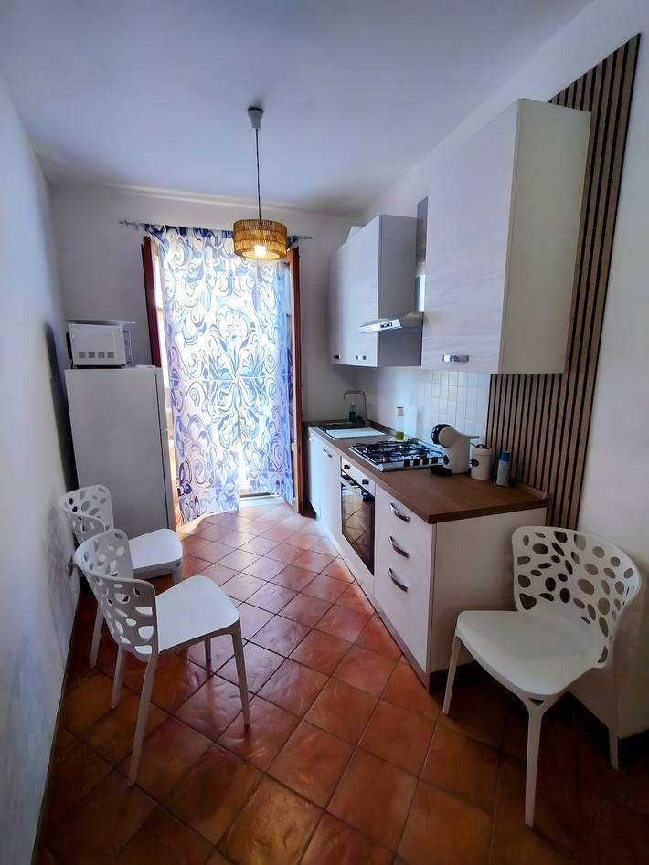 Hel lejlighed, Apartment 'Casa Ariele' with Mountain View, Private Terrace and Air Conditioning in San Vito Lo Capo, Trapani Provinsen