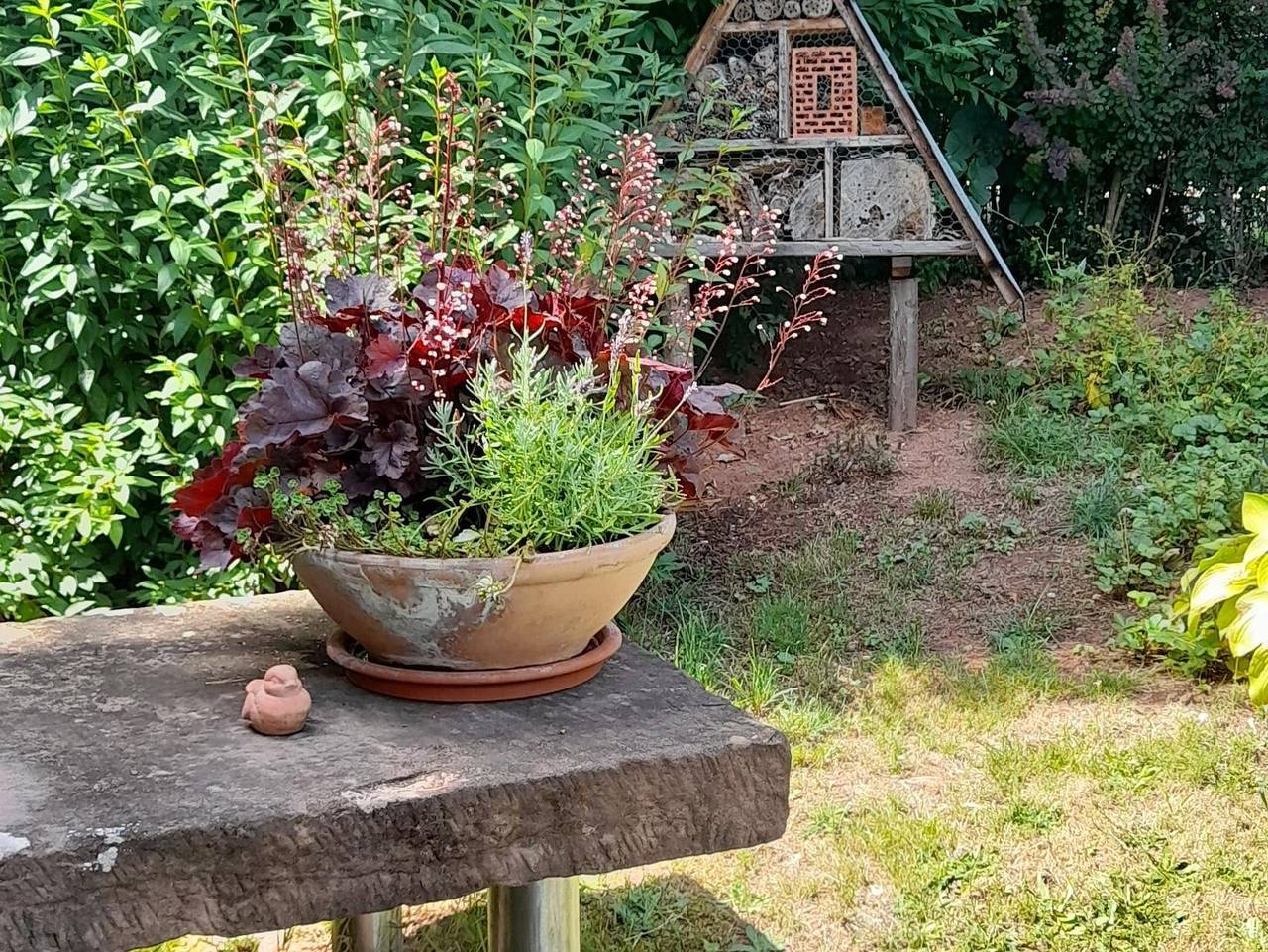 Findling Haus - Ferienhaus, Dusche, Wc, 2 Schlafräume in Leinsweiler, Trifelsland