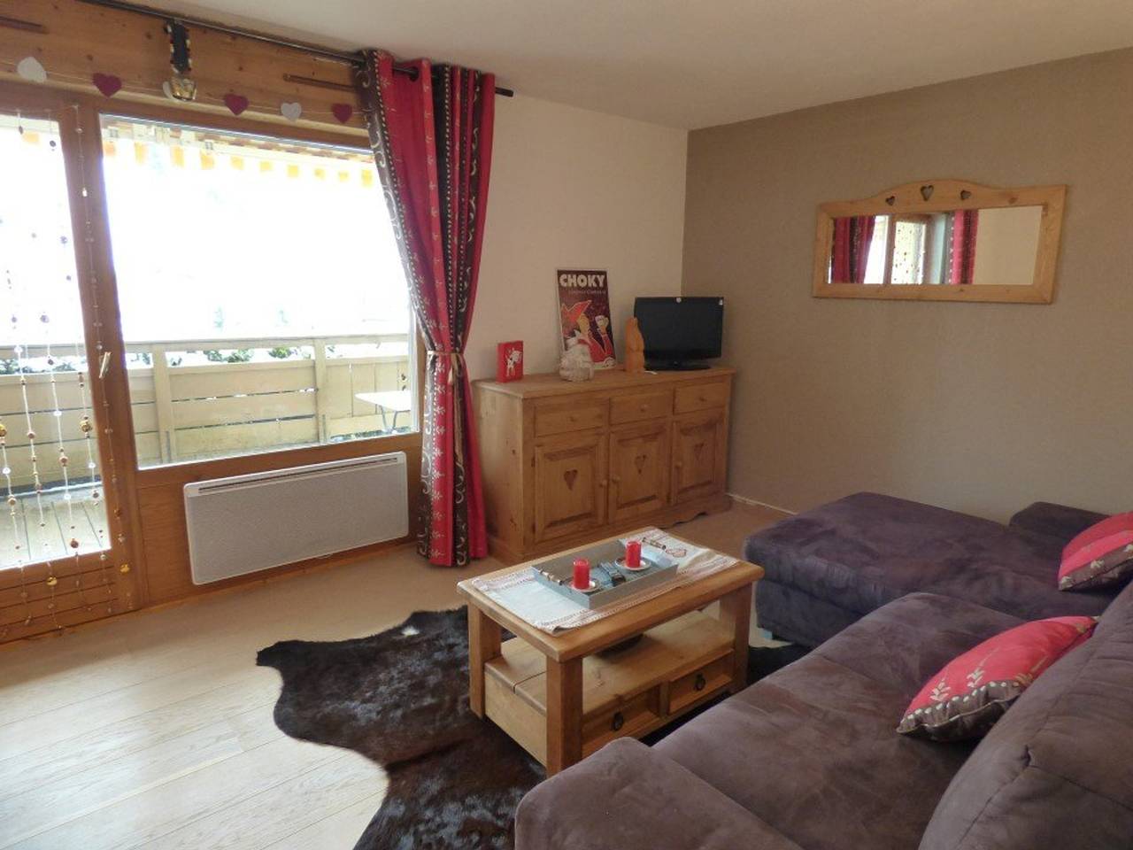 Apartamento entero, Moderno T2 + zona montaña, 43 m², soleado, ideal para 6 personas, cerca de pistas y tiendas in Chinaillon, Le Grand-Bornand