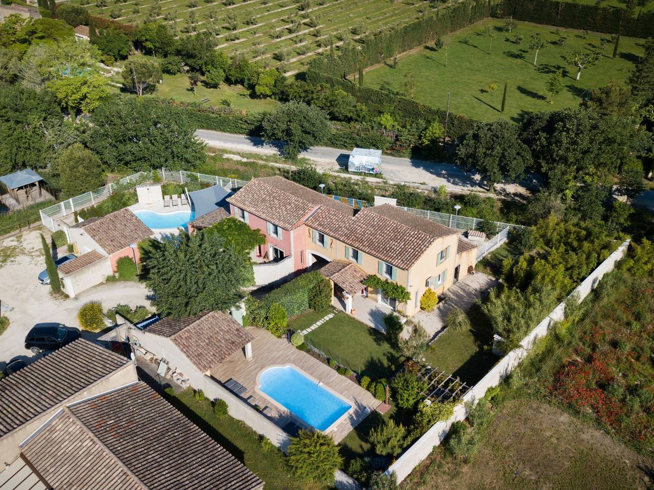 Die Gîtes de Bel-Air im Luberon in der Provence in Taillades, Parque natural regional del Luberon