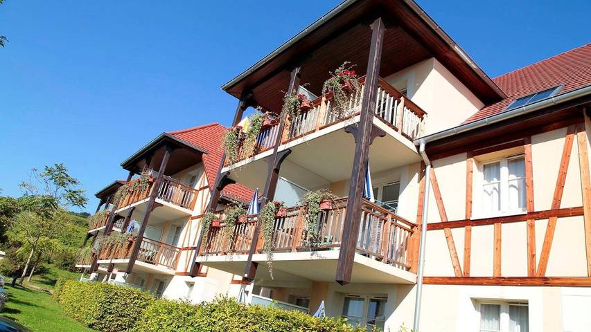 Ferienwohnung für 3 Personen, mit Pool und Garten in Bergheim (Elsass)