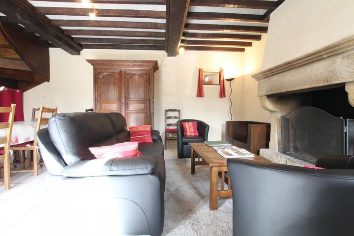 Gîte pour 7 personnes, avec terrasse et jardin à Tocqueville