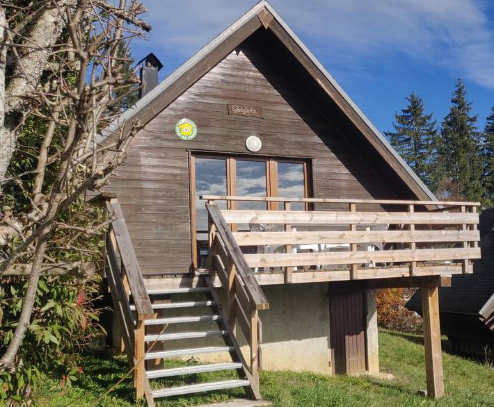 Lodge for 3 people, with balcony in