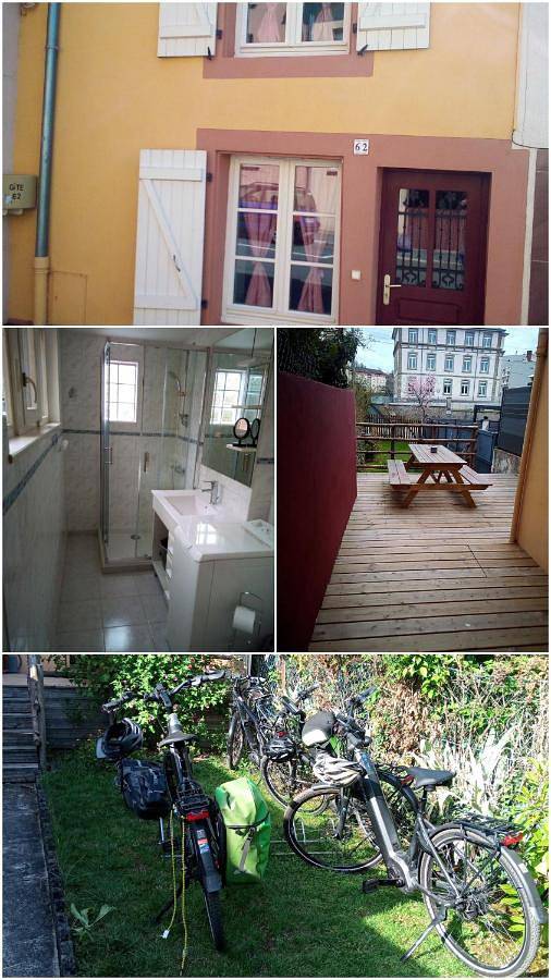 Appartement de vacances pour 5 personnes, avec Balcon ainsi que Terrasse et Jardin