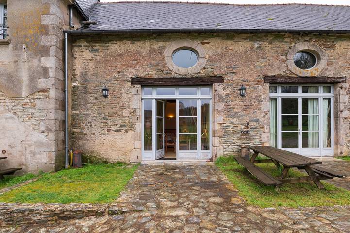 Maison de vacances pour 3 personnes, avec jardin