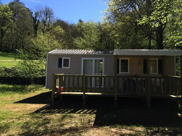 Mobil home pour 4 personnes, avec bassin pour enfant à Thonac - 2