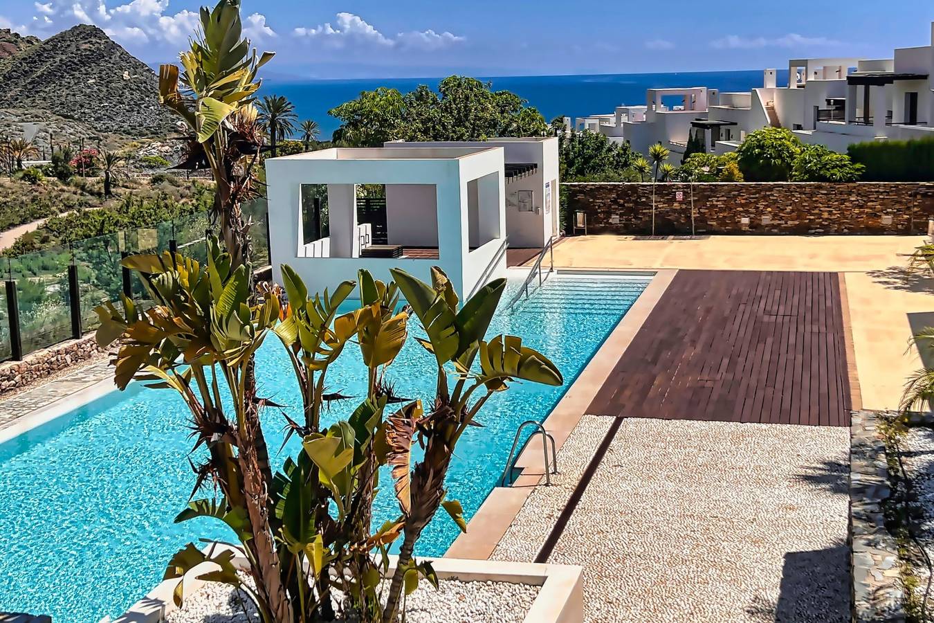 Casa vacanze 'Luxe - Macenas Resort Piscina' con vista mare, Wi-Fi e aria condizionata in Mojacar, Costa de Almeria
