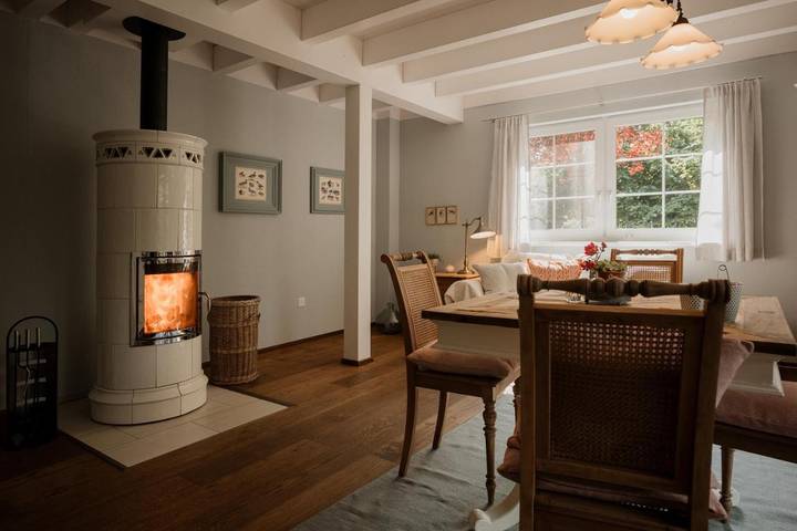 Ferienhaus für 4 Personen, mit Terrasse und Garten sowie Ausblick in Stein am Rhein