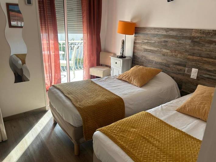 Hôtel pour 2 personnes, avec terrasse et vue
