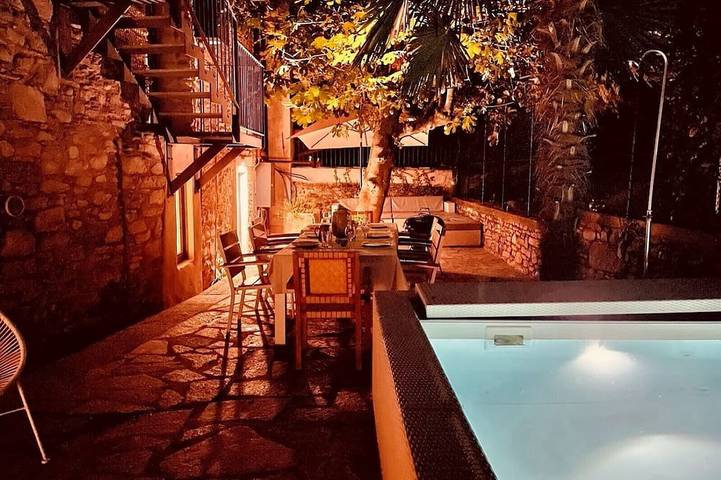 Ferienhaus für 5 Personen, mit Balkon